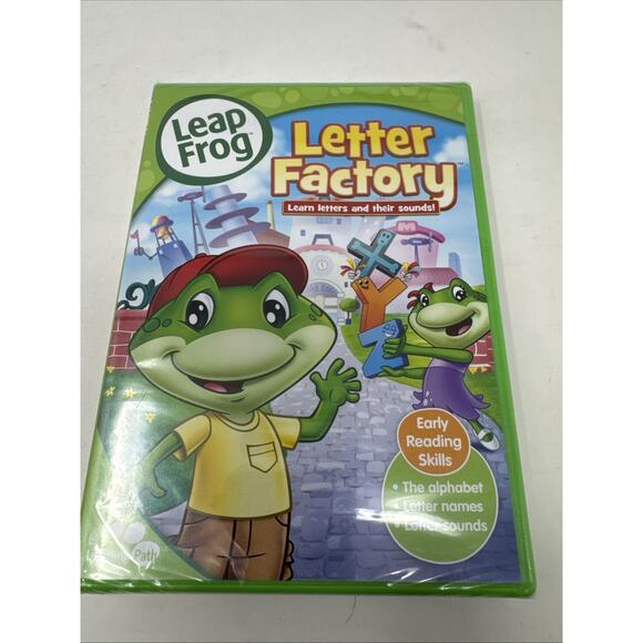 Leap Frog‎ - Letter Factory Learn Letters and Their Sounds 2003 DVD - Picture 1 of 3